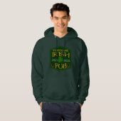 Personalisiert Irish Pub Sign Hoodie (Vorne ganz)