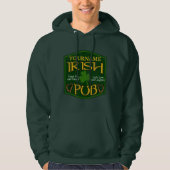 Personalisiert Irish Pub Sign Hoodie (Vorderseite)