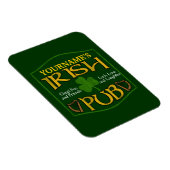 Personalisiert Irish Pub Sign Magnet (Rechte Seite)