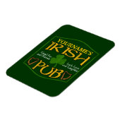 Personalisiert Irish Pub Sign Magnet (Linke Seite)