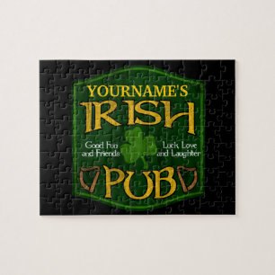 Personalisiert Irish Pub Sign Puzzle