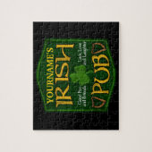 Personalisiert Irish Pub Sign Puzzle (Vertikal)