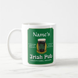 Personalisiert Irish Pub Tasse