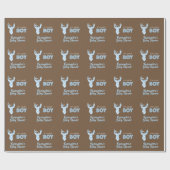 Personalisiert ist es ein Knabberpapier Geschenkpapier (Flach)