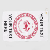 PERSONALISIERT IST ES EINE MARYLAND-SACHE (CRABS) GOLFHANDTUCH (Horizontal)