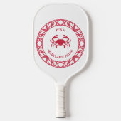 PERSONALISIERT IST ES EINE MARYLAND-SACHE (CRABS) PICKLEBALL SCHLÄGER (Vorderseite)