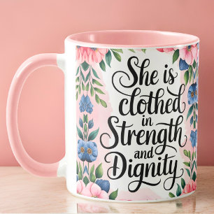 Personalisiert ist sie in Stärke Christlich Tasse