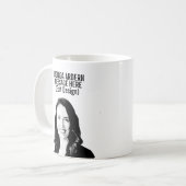 PERSONALISIERT JACINDA ARDERS KAFFEETASSE (Vorderseite Links)