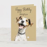 Personalisiert Jack Russell