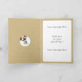 Personalisiert Jack Russell Karte (Innenseite)