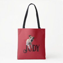 Personalisiert Jack Russell Shopping Tasche
