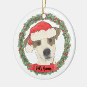 Personalisiert Jack Russell Terrier Keramik Ornament (Links)