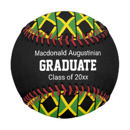 Personalisiert JAMAICA FLAG Graduate Baseball