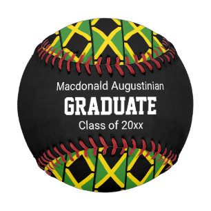 Personalisiert JAMAICA FLAG Graduate Baseball