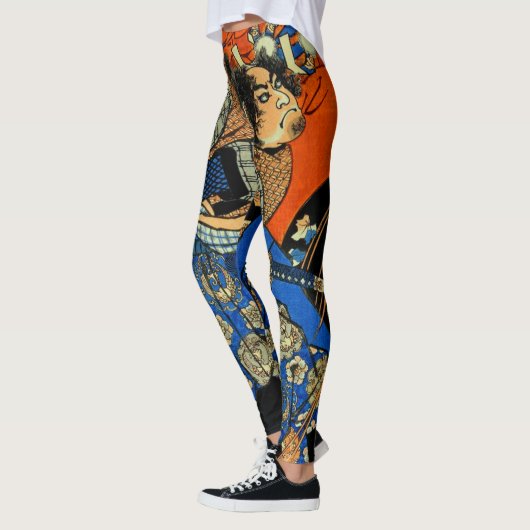 PERSONALISIERT JAPANESE SAMURAI LEGGINGS (Links)