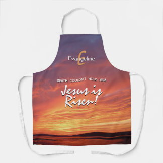 Personalisiert JESUS IS RISEN Oaster Schürze