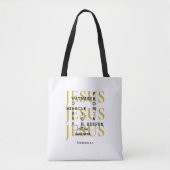Personalisiert JESUS Waymaker Christlich Tasche (Vorderseite)