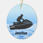 Personalisiert Jet Ski Ornament (Links)