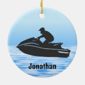 Personalisiert Jet Ski Ornament (Hinten)