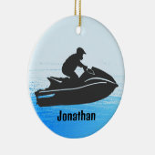 Personalisiert Jet Ski Ornament (Rechts)