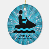 Personalisiert Jet Ski Ornament (Links)