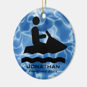 Personalisiert Jet Ski Ornament (Links)