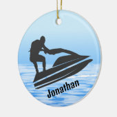 Personalisiert Jet Ski Ornament (Links)