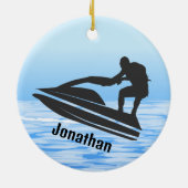 Personalisiert Jet Ski Ornament (Hinten)
