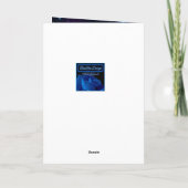 Personalisiert Jewel Galaxy Zodiac Aquarius Karte (Rückseite)