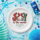 Personalisiert Joan Manger Scene Weihnachtsfeierta Pappteller (Party)