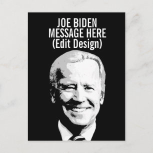Personalisiert Joe Biden Postkarte