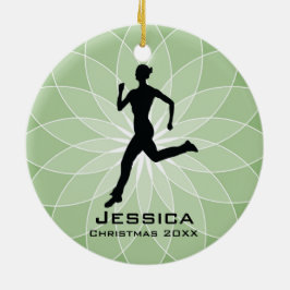 Personalisiert Jogger Runner Ornament