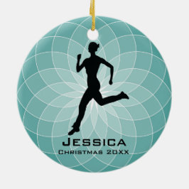 Personalisiert Jogger Runner Ornament