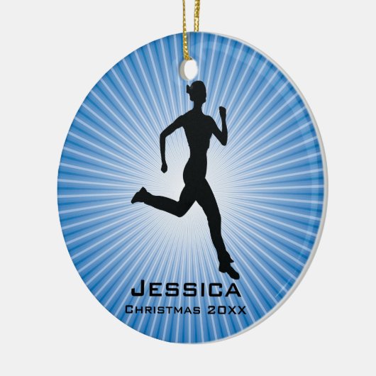 Personalisiert Jogger Runner Ornament (Links)