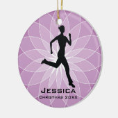 Personalisiert Jogger Runner Ornament (Links)