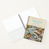 Personalisiert Journal Florida Seashells Notizblock (Innenseite)