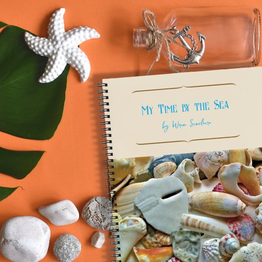 Personalisiert Journal Florida Seashells Notizblock