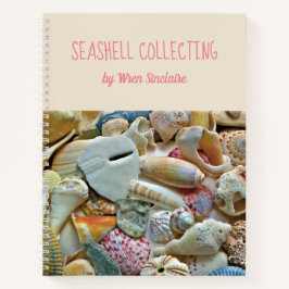 Personalisiert Journal Florida Seashells Notizblock