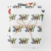 Personalisiert Joy Baby Jesus Religiöse Weihnachte Geschenkpapier Set (Beispiel)