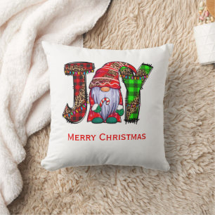 Personalisiert Joy Gnomes Frohe Weihnachten Kissen