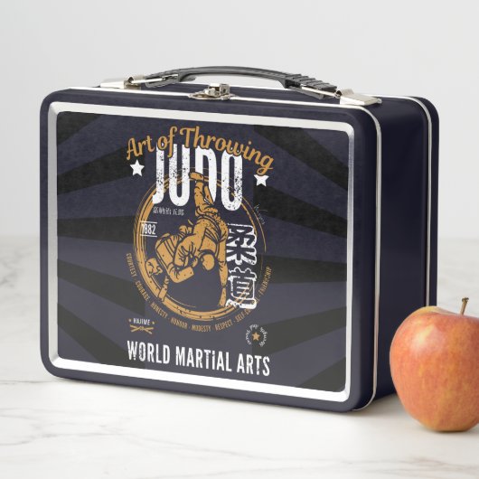 Personalisiert Judo Lunchbox (Beispiel)