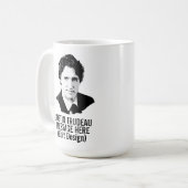 PERSONALISIERT JUSTIN TRUDEAU KAFFEETASSE (Vorderseite Links)
