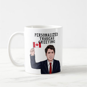 PERSONALISIERT JUSTIN TRUDEAU KAFFEETASSE