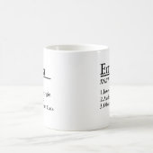 Personalisiert Kaffeetasse (Mittel)