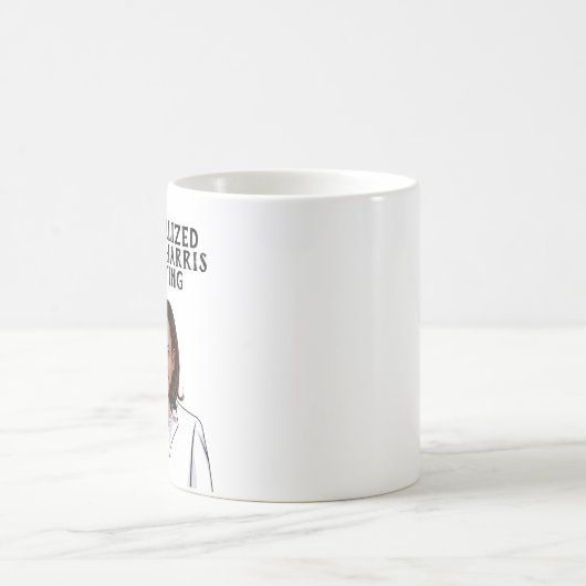Personalisiert Kamala Harris Kaffeetasse (Mittel)