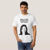 Personalisiert Kamala Harris T-Shirt (Vorne ganz)