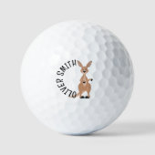 Personalisiert Kangaroo Golfball (Vorderseite)