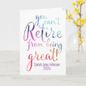 Personalisiert kann man nicht davon absehen, großa karte (Gelbe Blume)