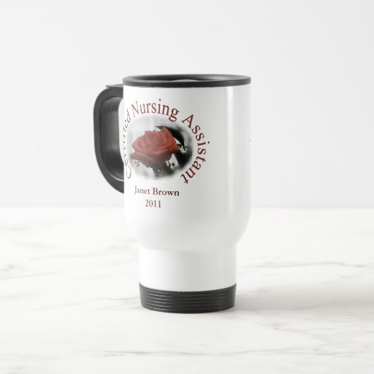 Personalisiert KANN reisen Tasse (Vorderseite Links)