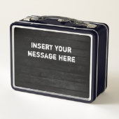 Personalisiert Karate Lunchbox (Rückseite)